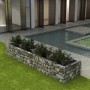 Arriate de gaviones de acero 360x90x50 cm de vidaXL, Maceteros y jardineras - Ref: Foro24-142555, Precio: 98,25 €, Descuento: %