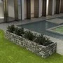 Arriate de gaviones de acero 360x90x50 cm de vidaXL, Maceteros y jardineras - Ref: Foro24-142555, Precio: 95,23 €, Descuento: %