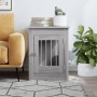 Jaula para perros madera de ingeniería gris Sonoma 55x80x68 cm de , Casetas para perros - Ref: Foro24-838328, Precio: 89,27 €...