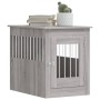 Jaula para perros madera de ingeniería gris Sonoma 55x80x68 cm de , Casetas para perros - Ref: Foro24-838328, Precio: 89,27 €...