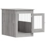 Jaula para perros madera de ingeniería gris Sonoma 55x80x68 cm de , Casetas para perros - Ref: Foro24-838328, Precio: 89,27 €...