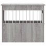 Jaula para perros madera de ingeniería gris Sonoma 55x80x68 cm de , Casetas para perros - Ref: Foro24-838328, Precio: 89,27 €...