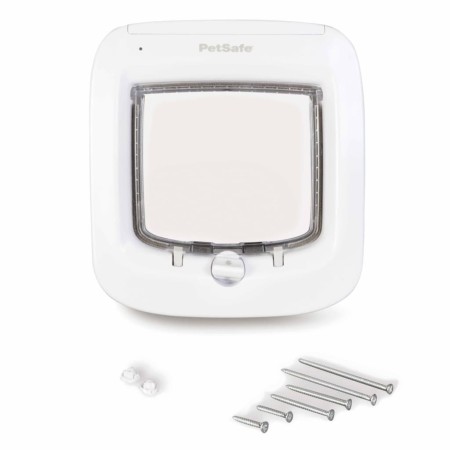 PetSafe Gatera de microchip blanca PPA19-16145 de PetSafe, Puertas para animales domésticos - Ref: Foro24-422155, Precio: 97,...