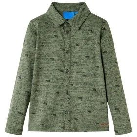Camisa infantil caqui mezcla 128 de , Camisetas para niños - Ref: Foro24-13127, Precio: 10,96 €, Descuento: %