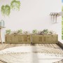 Jardineras de exterior 2 unidades madera impregnada de pino de , Maceteros y jardineras - Ref: Foro24-837458, Precio: 117,65 ...