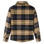 Camisa infantil de cuadros amarillo y negro 128 de , Camisetas para niños - Ref: Foro24-13417, Precio: 13,08 €, Descuento: %