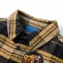 Camisa infantil de cuadros amarillo y negro 128 de , Camisetas para niños - Ref: Foro24-13417, Precio: 13,08 €, Descuento: %