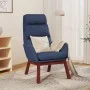 Sillón de relax de tela azul de , Sillones - Ref: Foro24-341163, Precio: 117,52 €, Descuento: %