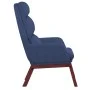 Sillón de relax de tela azul de , Sillones - Ref: Foro24-341163, Precio: 117,52 €, Descuento: %