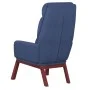 Sillón de relax de tela azul de , Sillones - Ref: Foro24-341163, Precio: 117,52 €, Descuento: %