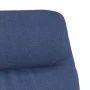 Sillón de relax de tela azul de , Sillones - Ref: Foro24-341163, Precio: 117,52 €, Descuento: %