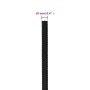 Cuerda de barco polipropileno negro intenso 10 mm 500 m de , Sogas y cuerdas metálicas - Ref: Foro24-152510, Precio: 155,88 €...