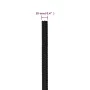 Cuerda de barco polipropileno negro intenso 10 mm 500 m de , Sogas y cuerdas metálicas - Ref: Foro24-152510, Precio: 154,53 €...