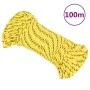 Cuerda de barco polipropileno amarillo 5 mm 100 m de , Sogas y cuerdas metálicas - Ref: Foro24-152599, Precio: 15,92 €, Descu...