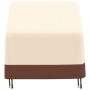 Cubierta para sillón de jardín Oxford 600D beige 79x97x48/74 cm de , Fundas para muebles de jardín - Ref: Foro24-359669, Prec...