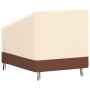 Cubierta para sillón de jardín Oxford 600D beige 79x97x48/74 cm de , Fundas para muebles de jardín - Ref: Foro24-359669, Prec...