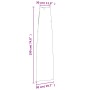 Cubierta para sombrilla de jardín Oxford 420D negro 190x50/30cm de , Fundas para muebles de jardín - Ref: Foro24-359683, Prec...