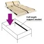 Somier de láminas con 28 listones 7 regiones 140x200 cm de vidaXL, Camas y somieres - Ref: Foro24-246454, Precio: 141,69 €, D...