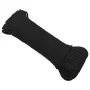 Cuerda de barco polipropileno negro intenso 4 mm 50 m de , Sogas y cuerdas metálicas - Ref: Foro24-152487, Precio: 11,33 €, D...