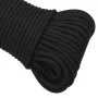 Cuerda de barco polipropileno negro intenso 4 mm 50 m de , Sogas y cuerdas metálicas - Ref: Foro24-152487, Precio: 11,33 €, D...