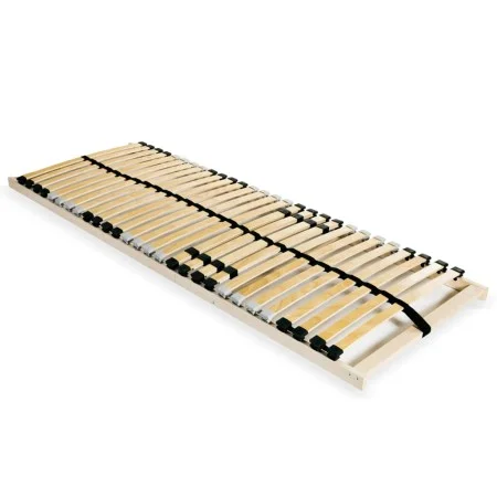 Somier de láminas con 28 listones 7 regiones 80x200 cm de vidaXL, Camas y somieres - Ref: Foro24-246444, Precio: 65,70 €, Des...