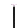 Cuerda de barco polipropileno negro intenso 10 mm 250 m de , Sogas y cuerdas metálicas - Ref: Foro24-152509, Precio: 75,06 €,...