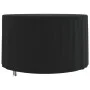 Cubierta muebles jardín redonda Oxford 420D negro Ø 128x71 cm de , Fundas para muebles de jardín - Ref: Foro24-359647, Precio...