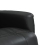 Sillón reclinable con reposapiés cuero sintético negro de , Sillones - Ref: Foro24-356509, Precio: 230,83 €, Descuento: %