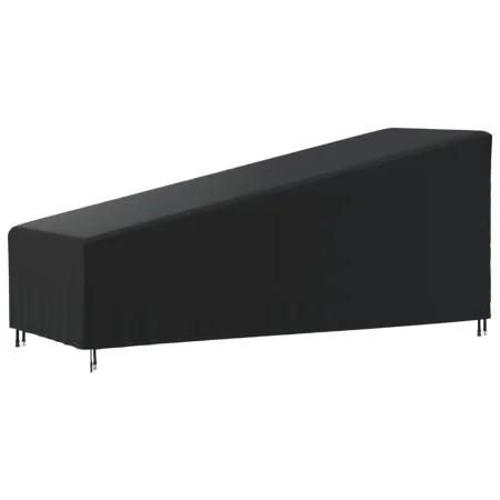 Cubierta para tumbona Oxford 420D negro 195x76x40/80 cm de , Fundas para muebles de jardín - Ref: Foro24-359670, Precio: 29,3...