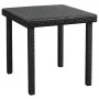 Garden lounger with cushion and black synthetic rattan table by vidaXL, Loungers - Ref: Foro24-42886, Price: 153,84 €, Discou...