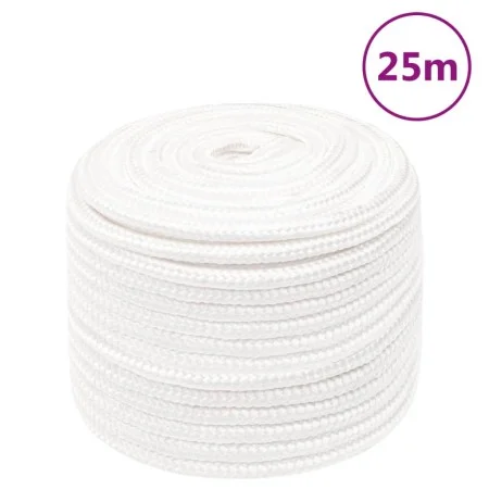 Intensives weißes Polypropylen-Bootsseil 12 mm 25 m von , Seile und Metallschnüre - Ref: Foro24-152564, Preis: 18,66 €, Rabat...