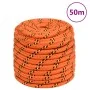 Orange polypropylene boat rope 18 mm 50 m by , Ropes and metal cords - Ref: Foro24-152683, Price: 57,63 €, Discount: %