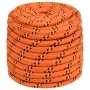 Cuerda de barco polipropileno naranja 18 mm 50 m de , Sogas y cuerdas metálicas - Ref: Foro24-152683, Precio: 57,63 €, Descue...