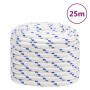 Cuerda de barco polipropileno blanco 20 mm 25 m de , Sogas y cuerdas metálicas - Ref: Foro24-152314, Precio: 40,96 €, Descuen...