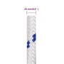 Cuerda de barco polipropileno blanco 20 mm 25 m de , Sogas y cuerdas metálicas - Ref: Foro24-152314, Precio: 40,96 €, Descuen...