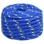 Cuerda de barco polipropileno azul 20 mm 25 m de , Sogas y cuerdas metálicas - Ref: Foro24-152473, Precio: 37,84 €, Descuento: %