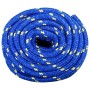 Cuerda de barco polipropileno azul 20 mm 25 m de , Sogas y cuerdas metálicas - Ref: Foro24-152473, Precio: 36,95 €, Descuento: %