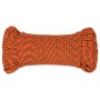 Cuerda de barco polipropileno naranja 4 mm 100 m de , Sogas y cuerdas metálicas - Ref: Foro24-152647, Precio: 13,24 €, Descue...