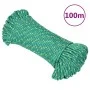 Cuerda de barco polipropileno verde 4 mm 100 m de , Sogas y cuerdas metálicas - Ref: Foro24-152700, Precio: 14,24 €, Descuent...