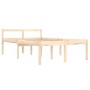Cama para personas mayores madera maciza pino 120x190 cm de , Camas y somieres - Ref: Foro24-810584, Precio: 105,45 €, Descue...