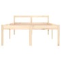 Cama para personas mayores madera maciza pino 120x190 cm de , Camas y somieres - Ref: Foro24-810584, Precio: 105,45 €, Descue...