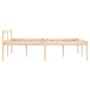 Cama para personas mayores madera maciza pino 120x190 cm de , Camas y somieres - Ref: Foro24-810584, Precio: 105,45 €, Descue...