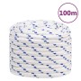 Cuerda de barco polipropileno blanco 20 mm 100 m de , Sogas y cuerdas metálicas - Ref: Foro24-152316, Precio: 131,59 €, Descu...