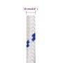 Cuerda de barco polipropileno blanco 20 mm 100 m de , Sogas y cuerdas metálicas - Ref: Foro24-152316, Precio: 131,59 €, Descu...