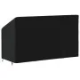Cubierta de banco de 3 plazas Oxford 420D negro 165x70x65/94 cm de , Fundas para muebles de jardín - Ref: Foro24-359659, Prec...