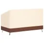 Cubierta de banco de 3 plazas Oxford 600D beige 159x84x56/81 cm de , Fundas para muebles de jardín - Ref: Foro24-359665, Prec...