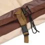 Cubierta de banco de 3 plazas Oxford 600D beige 159x84x56/81 cm de , Fundas para muebles de jardín - Ref: Foro24-359665, Prec...