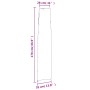 Cubierta para sombrilla jardín Oxford 420D negro 170x28/32 cm de , Fundas para muebles de jardín - Ref: Foro24-359684, Precio...