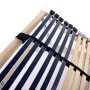 Somier de láminas con 42 listones 7 regiones 80x200 cm de vidaXL, Camas y somieres - Ref: Foro24-246468, Precio: 91,36 €, Des...