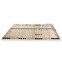 Somier de láminas con 28 listones 7 regiones 140x200 cm de vidaXL, Camas y somieres - Ref: Foro24-246448, Precio: 138,67 €, D...